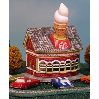 Plaster Molds - Ice Cream Stand